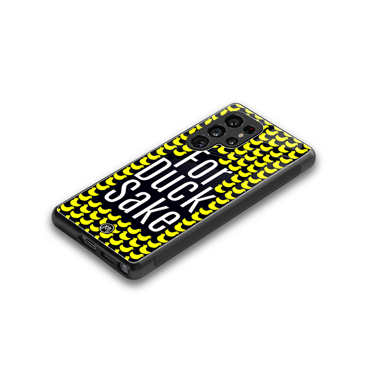 for duck sake back phone cover | glass case for samsung galaxy s25 ultra