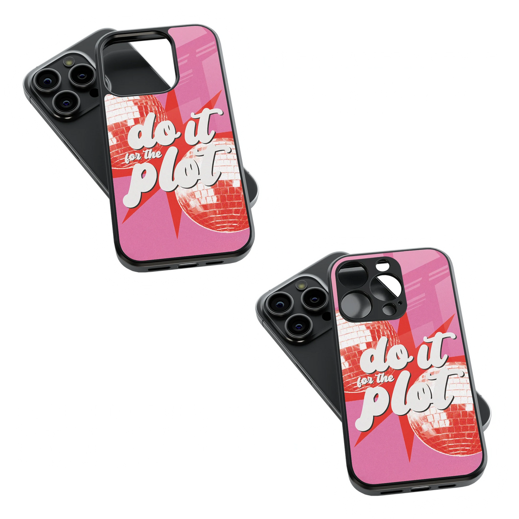 Trendy Glass Back Mobile Case for iPhone, Samsung, Redmi, OnePlus, Google Pixel, Motorola