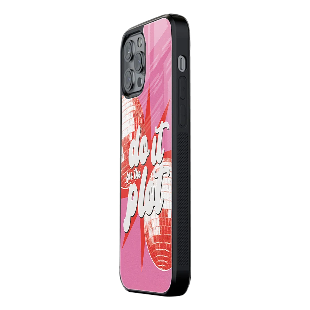 Slim Glass Back Phone Case for Multiple Brands iPhone, Samsung, Redmi, OnePlus, Oppo, Vivo