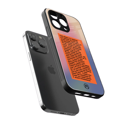 for what it's worth back phone cover | glass case for iphone 14 pro max