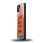for what it's worth back phone cover | glass case for iphone 15