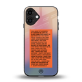 for what it's worth back phone cover | glass case for iphone 16 plus