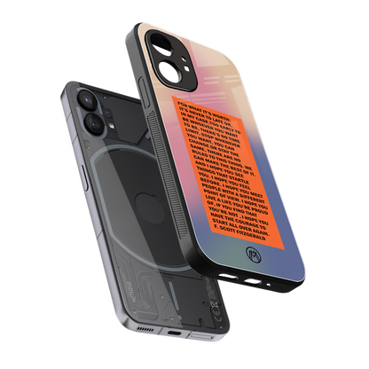 for what it's worth back phone cover | glass case for nothing phone 1