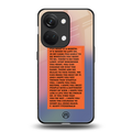 for what it's worth back phone cover | glass case for oneplus nord 3
