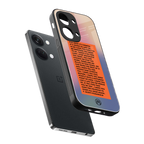 for what it's worth back phone cover | glass case for oneplus nord 3