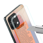 for what it's worth back phone cover | glass case for oneplus nord 3