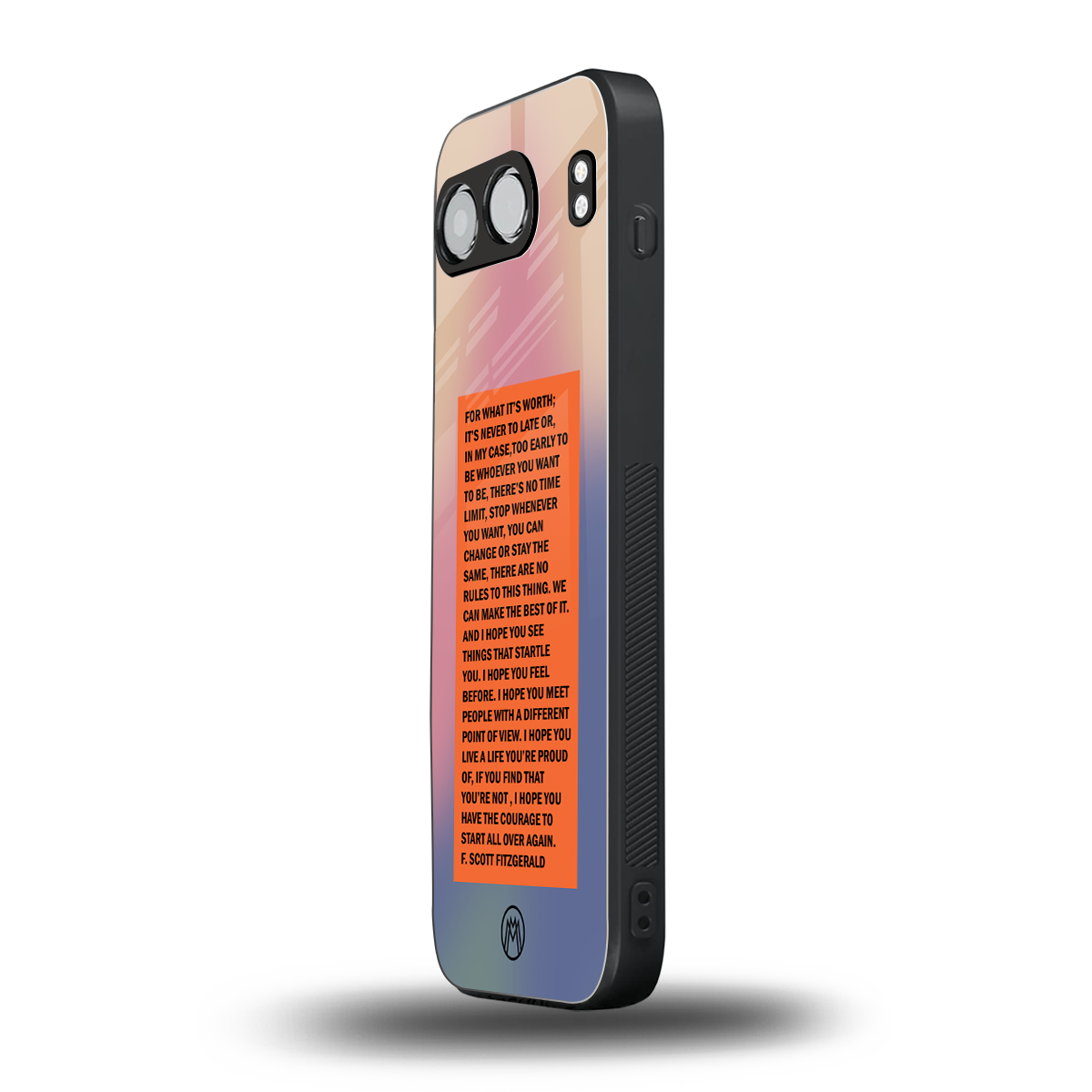 for what it's worth back phone cover | glass case for oneplus nord 4