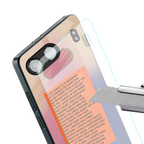 for what it's worth back phone cover | glass case for oneplus nord 4