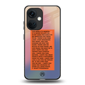 for what it's worth back phone cover | glass case for oneplus nord ce 3