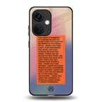 for what it's worth back phone cover | glass case for oneplus nord ce 3