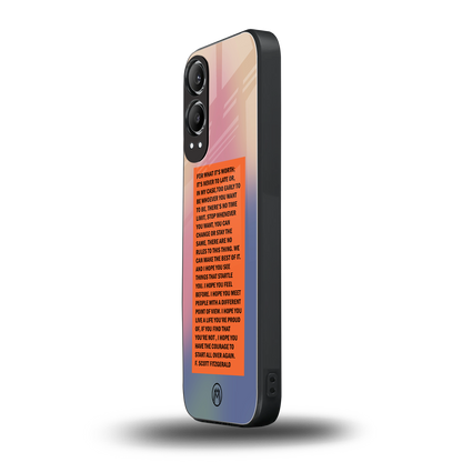 for what it's worth back phone cover | glass case for oneplus nord ce 4 lite