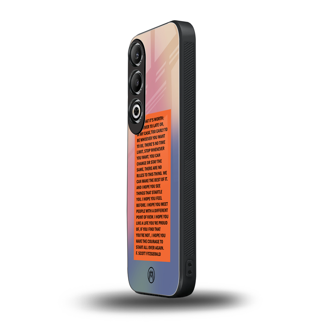 for what it's worth back phone cover | glass case for oneplus nord ce 4