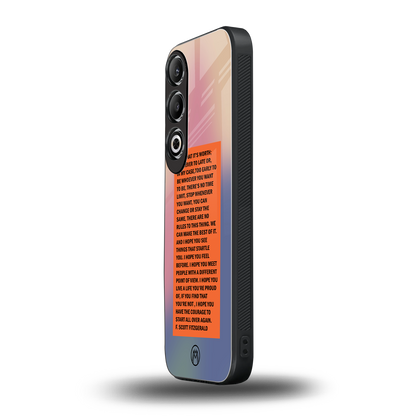 for what it's worth back phone cover | glass case for oneplus nord ce 4