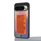 for what it's worth back phone cover | glass case for google pixel 9 pro