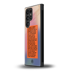 for what it's worth back phone cover | glass case for samsung galaxy s23 ultra