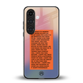 for what it's worth back phone cover | glass case for samsung galaxy s24 plus