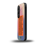 for what it's worth back phone cover | glass case for samsung galaxy s25 plus