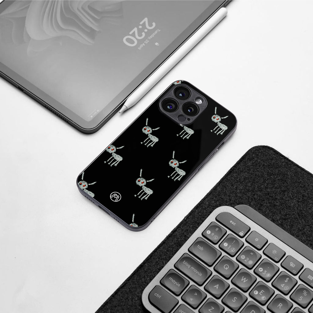 for all the dogs back phone cover | glass case for iphone 16 pro max