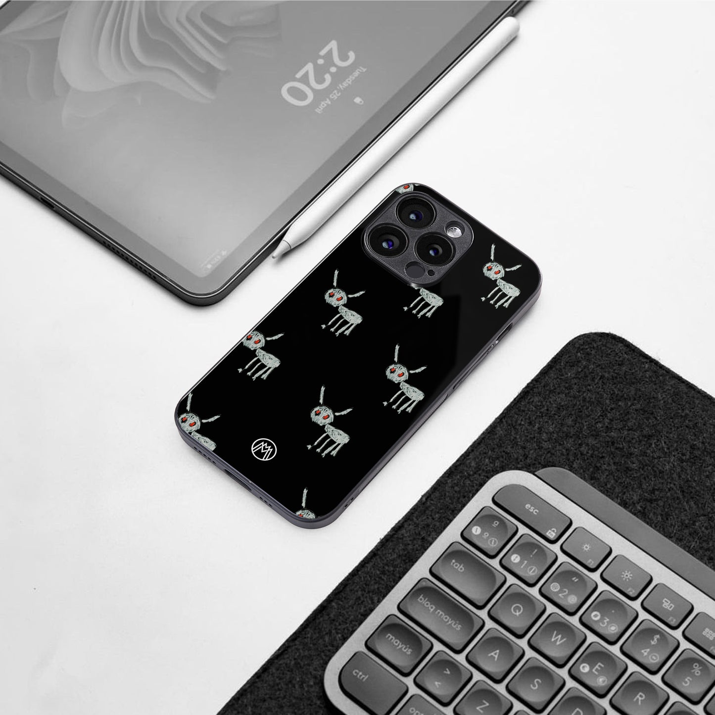 for all the dogs back phone cover | glass case for iphone 16 pro max