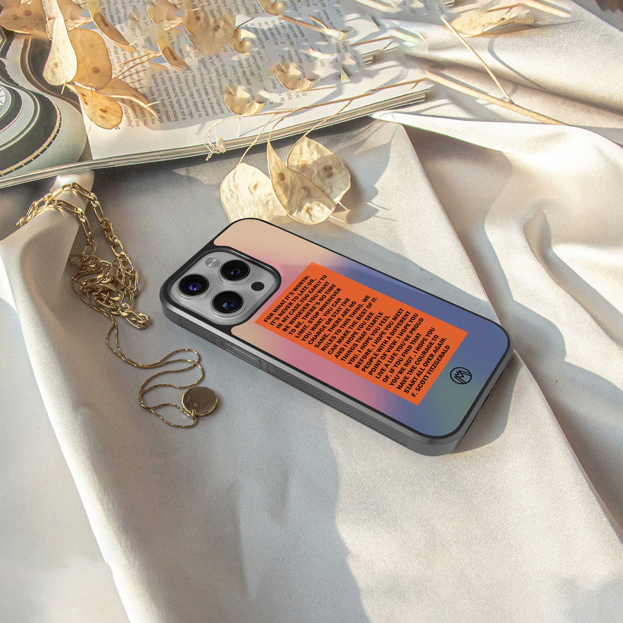 for what it's worth back phone cover | glass case for iphone 14 pro max