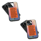 Trendy Glass Back Mobile Case for iPhone, Samsung, Redmi, OnePlus, Google Pixel, Motorola