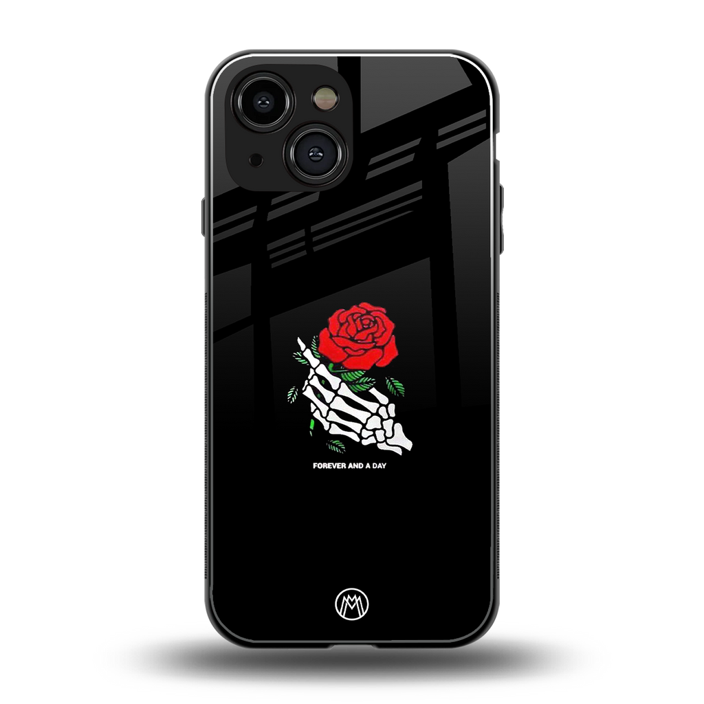 forever and a day back phone cover | glass case for iphone 13 mini