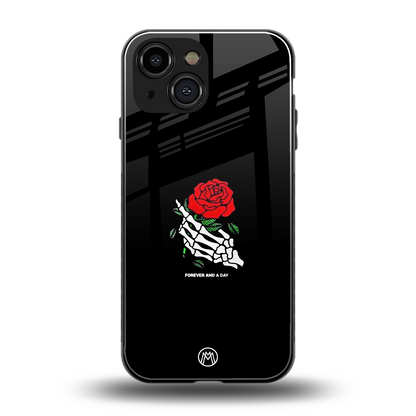 forever and a day back phone cover | glass case for iphone 13 mini