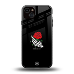 forever and a day back phone cover | glass case for iphone 15 plus