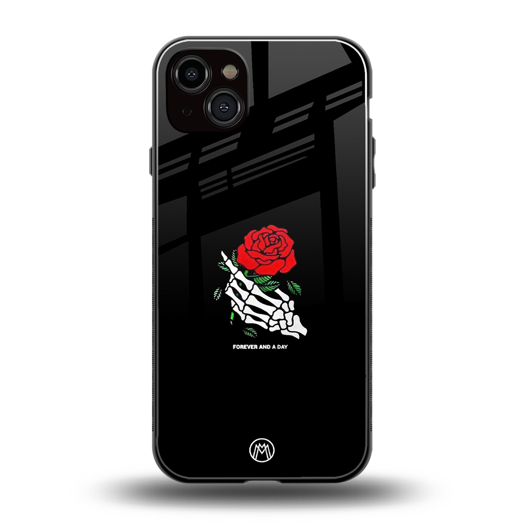 forever and a day back phone cover | glass case for iphone 14 plus
