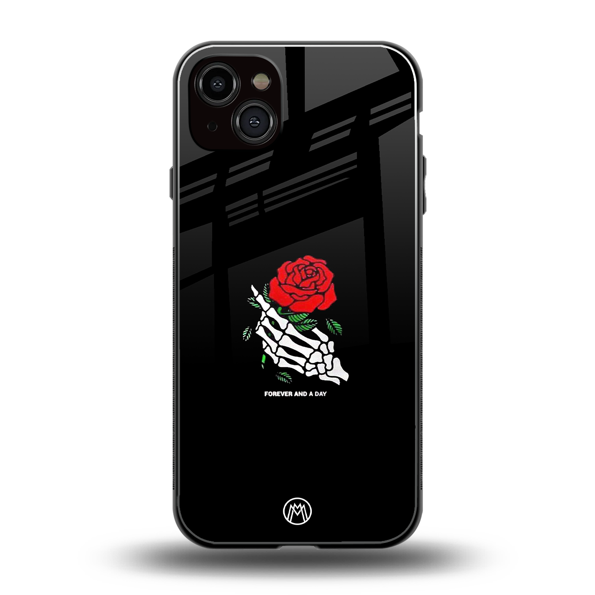 forever and a day back phone cover | glass case for iphone 14 plus
