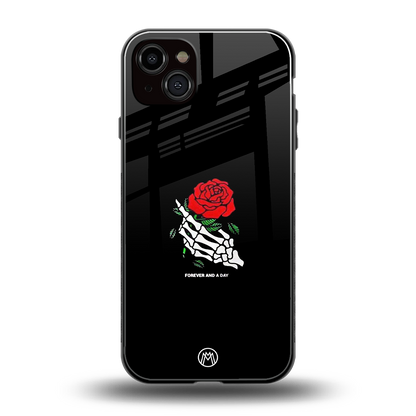 forever and a day back phone cover | glass case for iphone 14 plus