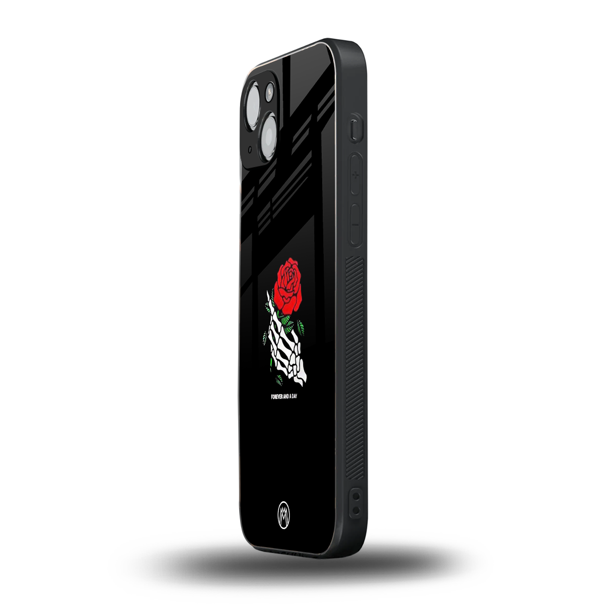 forever and a day back phone cover | glass case for iphone 15 plus