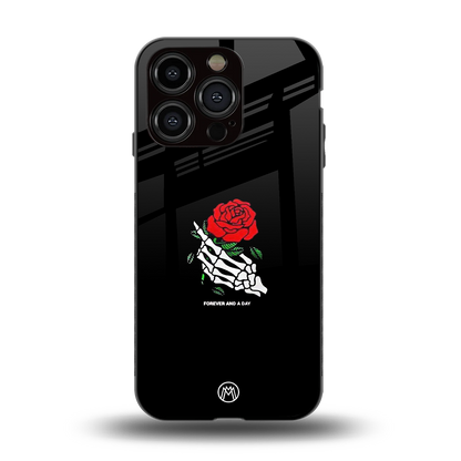 forever and a day back phone cover | glass case for iphone 15 pro