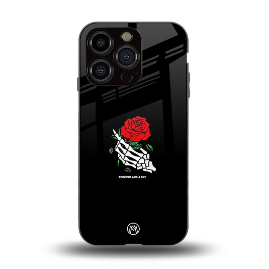 forever and a day back phone cover | glass case for iphone 15 pro