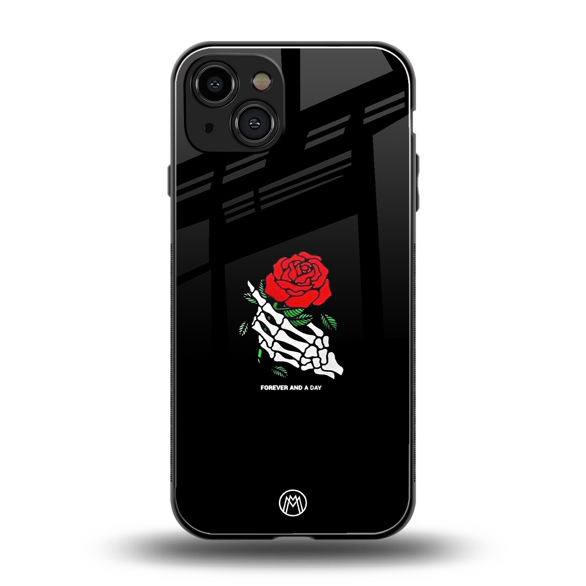forever and a day back phone cover | glass case for iphone 15