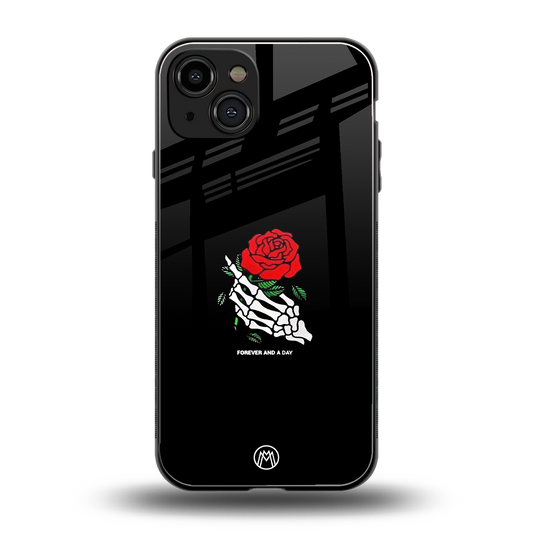 forever and a day back phone cover | glass case for iphone 15