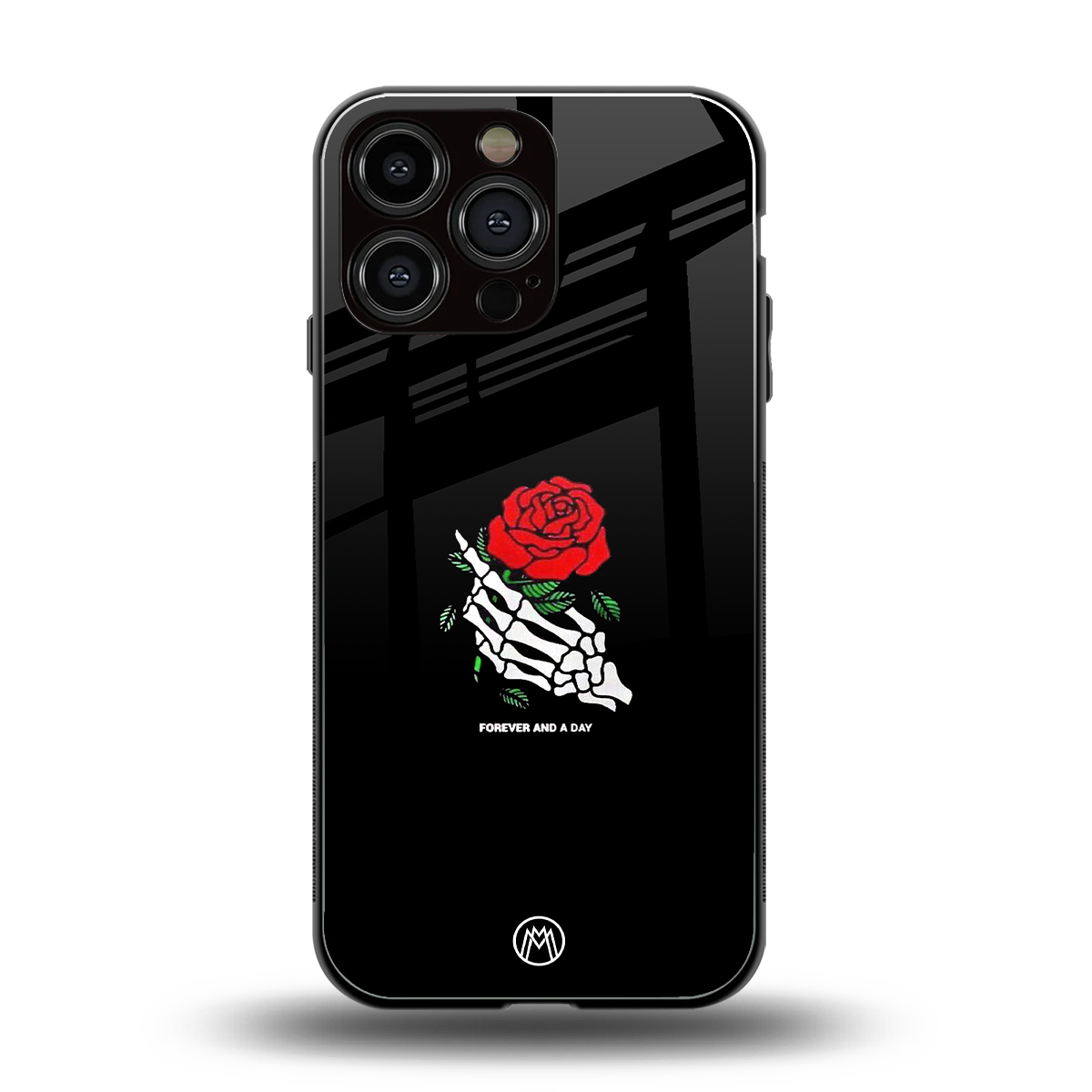forever and a day back phone cover | glass case for iphone 16 pro max