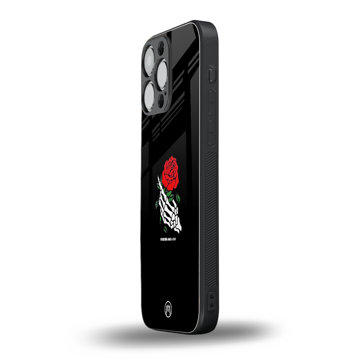 forever and a day back phone cover | glass case for iphone 16 pro max