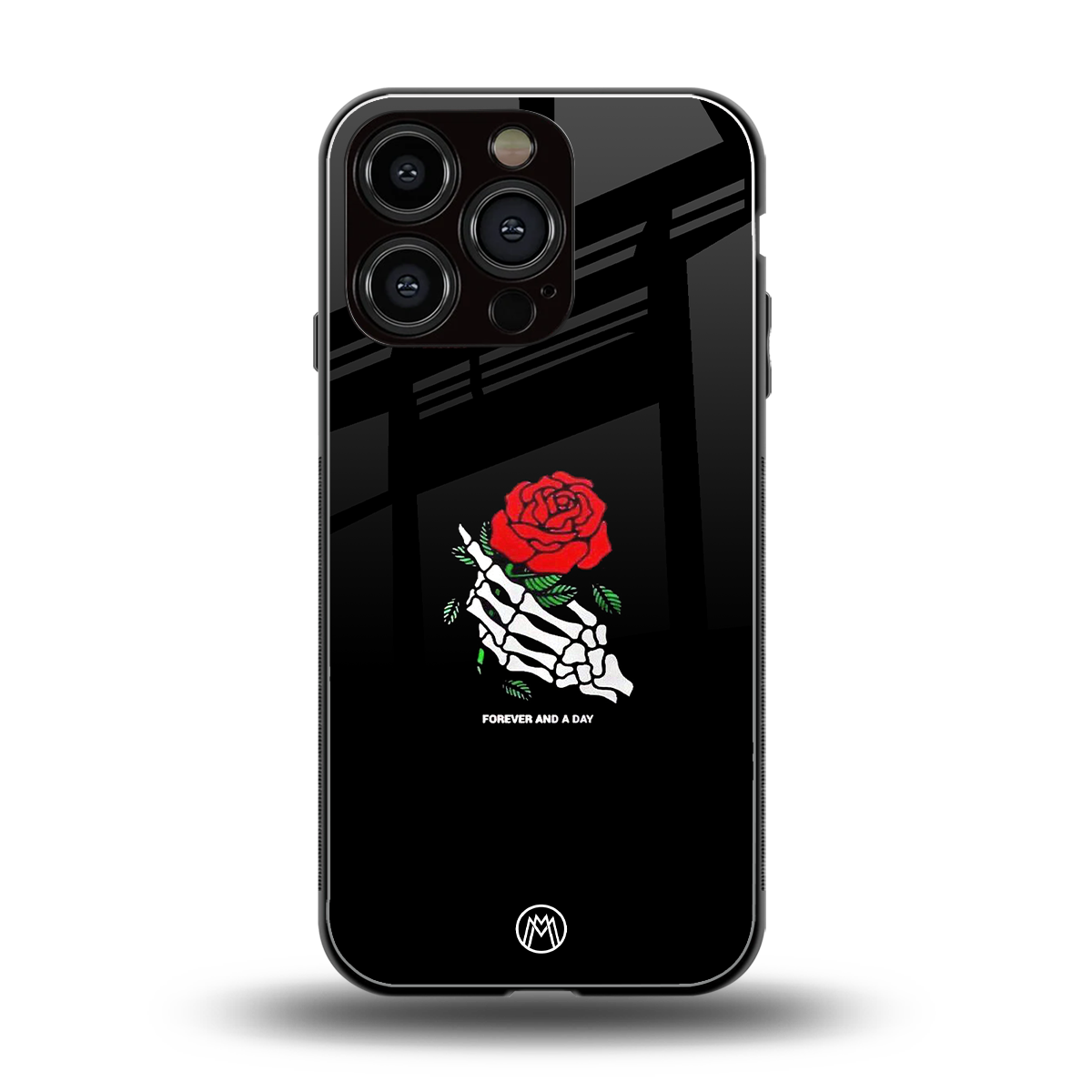 forever and a day back phone cover | glass case for iphone 16 pro