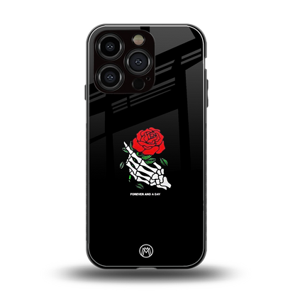 forever and a day back phone cover | glass case for iphone 16 pro