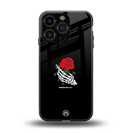 forever and a day back phone cover | glass case for iphone 16 pro