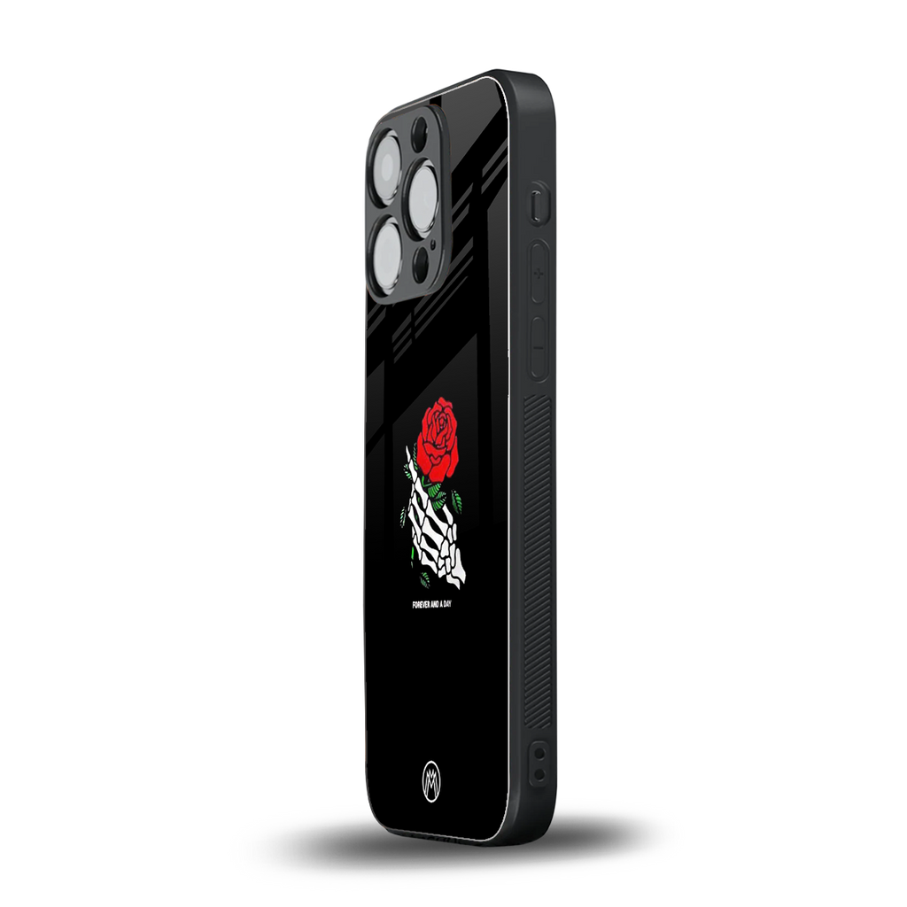 forever and a day back phone cover | glass case for iphone 16 pro