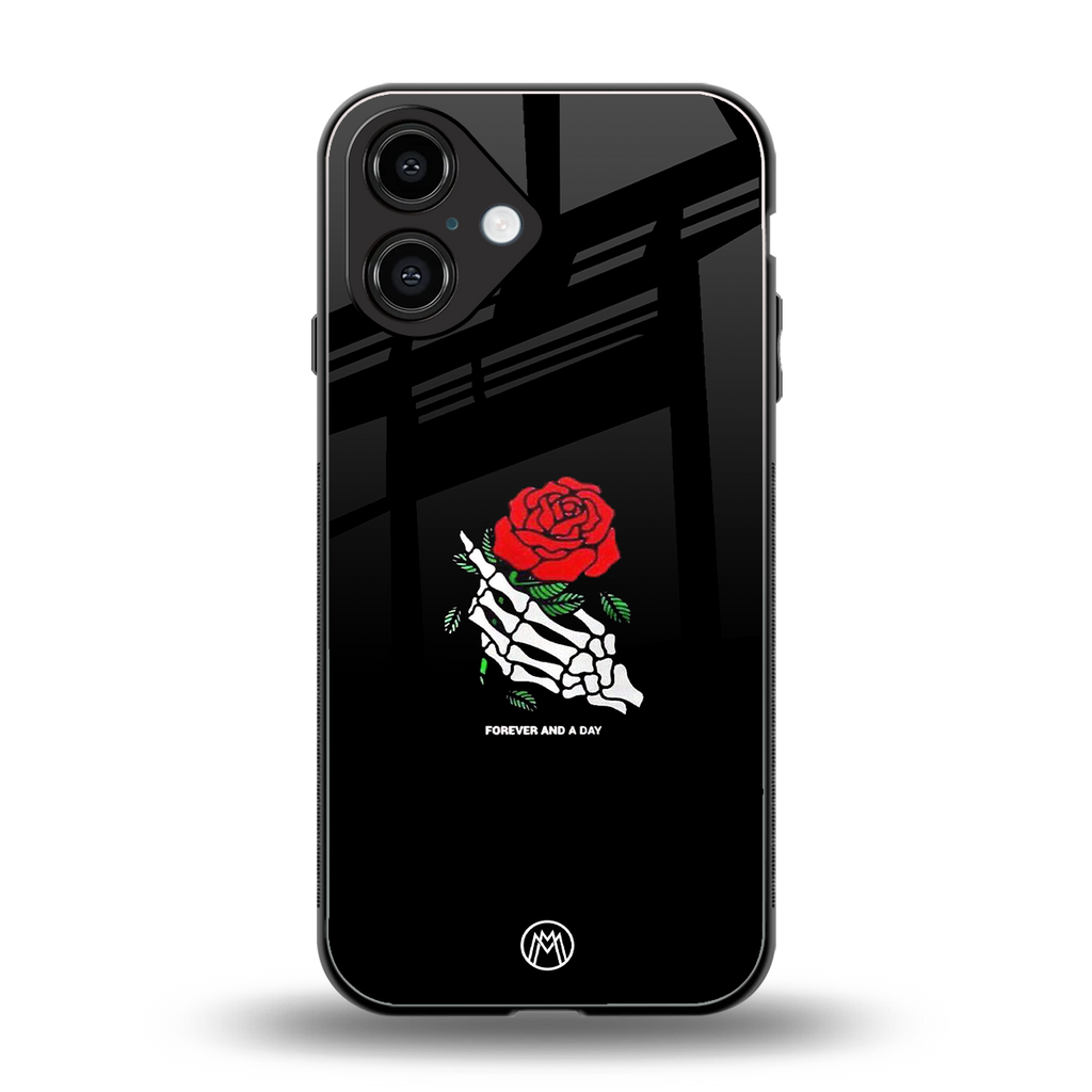 forever and a day back phone cover | glass case for iphone 16