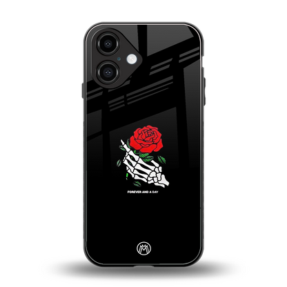 forever and a day back phone cover | glass case for iphone 16