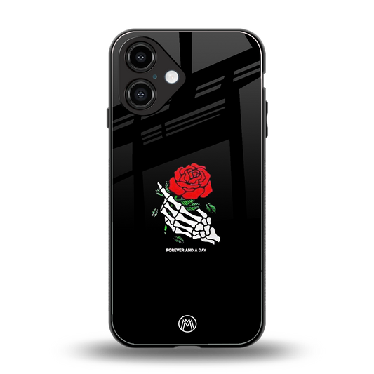 forever and a day back phone cover | glass case for iphone 16