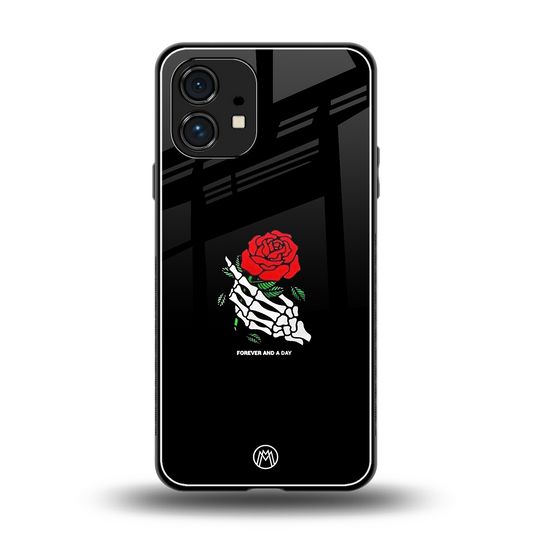 forever and a day back phone cover | glass case for nothing phone 1