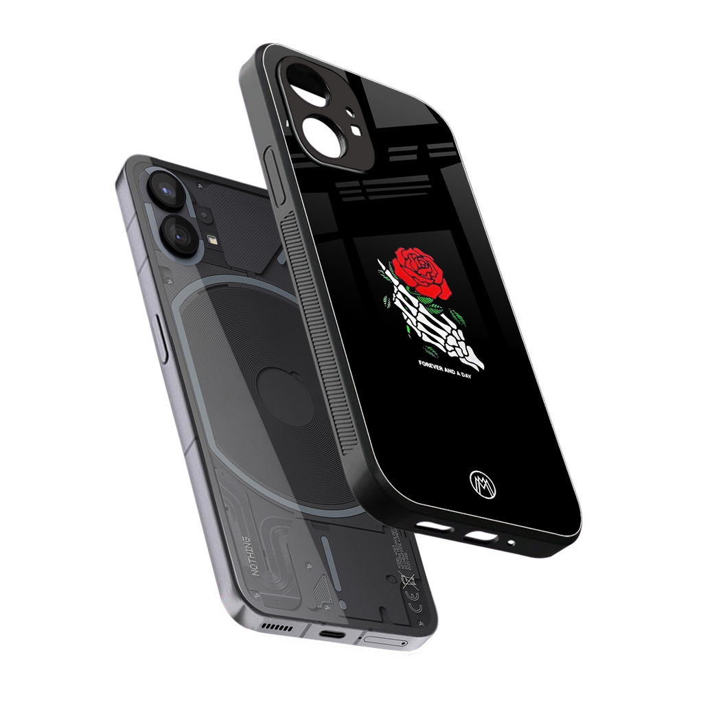 forever and a day back phone cover | glass case for nothing phone 1