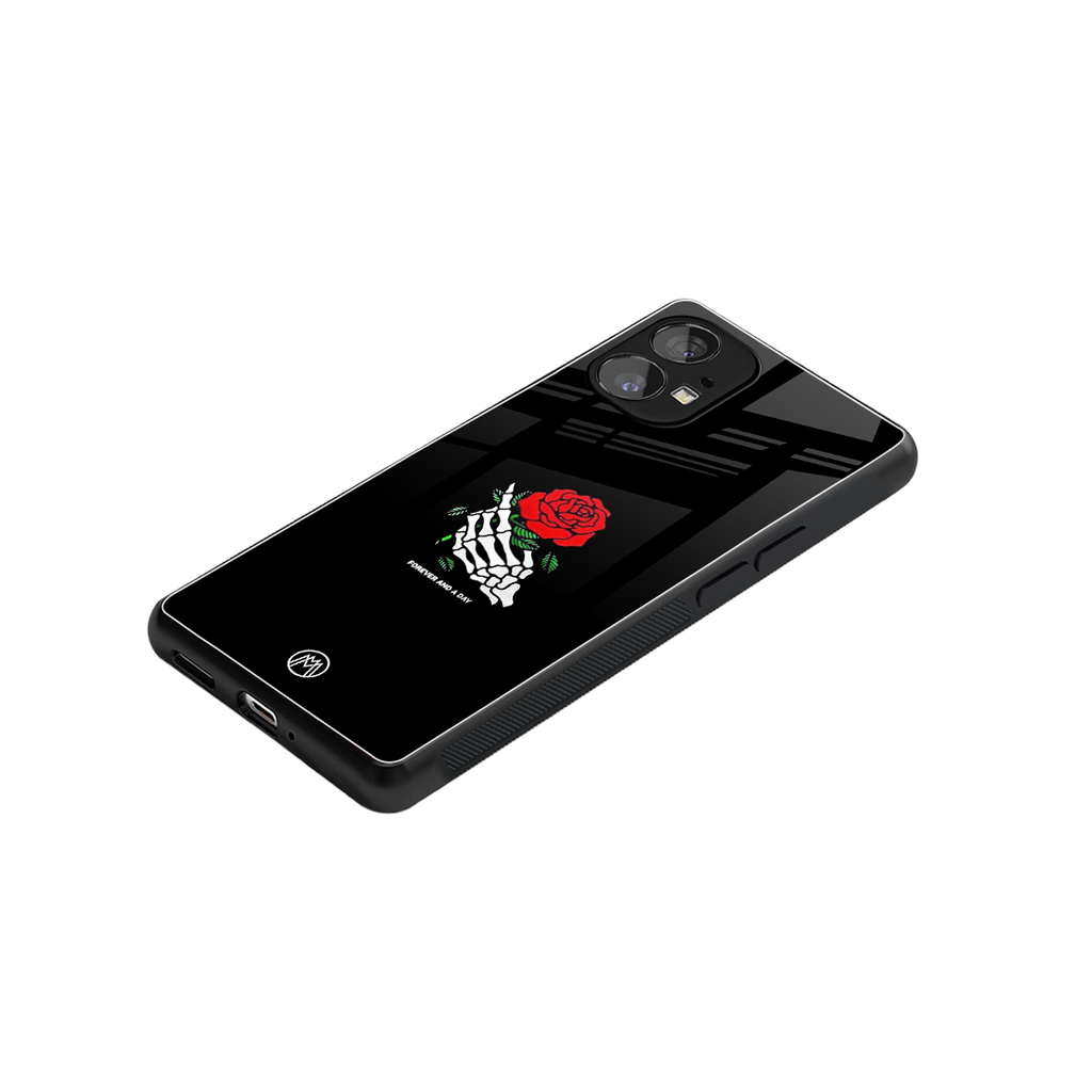 forever and a day back phone cover | glass case for nothing phone 1