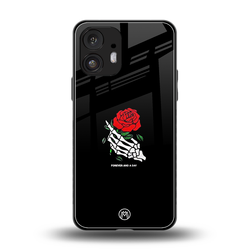 forever and a day back phone cover | glass case for nothing phone 2