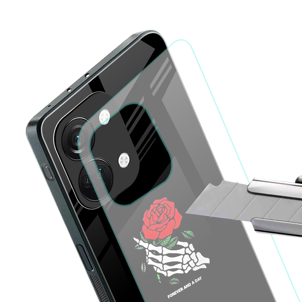 forever and a day back phone cover | glass case for oneplus nord 3